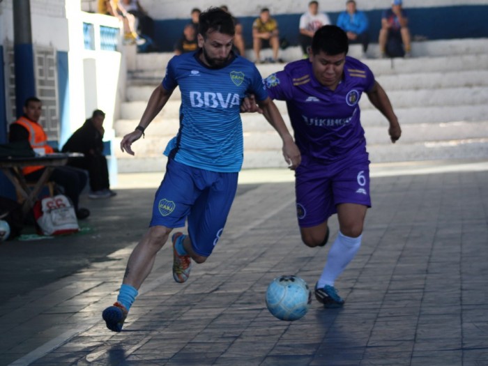 Frío, lluvia y muchos goles